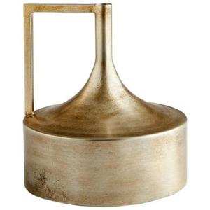 <b>Vintage</b> Silver Polished Metal <b>Vase</b> with Embossed Art Customized Shape Size for Tabletop Display or Flower Pot in Living Room - Product Image 2