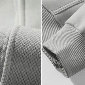 Men's Eco-Friendly Windproof Polyester/Cotton Blend Regular Fit Long Sleeve Drawstring <b>Comfy</b> Solid Autumn <b>Hoodie</b> Athletic - Product Image 4