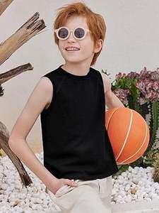 Débardeurs athlétiques décontractés pour hommes 100% coton biologique léger à séchage rapide chemises musculaires vêtements de sport gilet de jogging maillots - Product Image 3