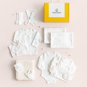 [Idea Inteligente] Productos para Bebé MOM'S NATURE Algodón Orgánico Bliss: Set de Esenciales para Bebé Ropa de Recién Nacido Regalo para Bebé - Product Image 2