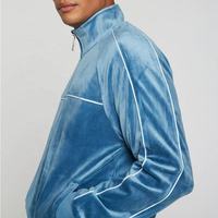Conjunto de Sudadera con Capucha para Hombre, Casual, con Estampado por Transferencia Térmica, de Velour Transpirable, Tejido de 300g, Sin Costuras, con Logotipo Personalizado, Talla Grande, 100% Algodón