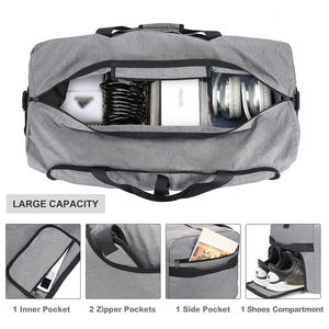Bolsa Deportiva Personalizada 2026, Venta Caliente, Nailon Poliéster, Diferentes Tamaños y Colores, Cierre de Cremallera, Precio de Fábrica, Pakistán - Product Image 3