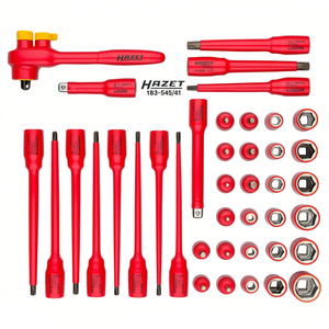 Juego de Llaves de Trinquete Hazet de 3/8'' con Accesorios, Aislamiento Protector de 1000V, 41 Piezas, Incluye Llaves de Trinquete - Product Image 2