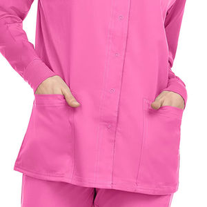 Vestes de travail extensibles personnalisables avec logo pour femmes, anti-plis, uniformes médicaux pour médecins, infirmières et hôpitaux, tenues d'infirmières - Product Image 6