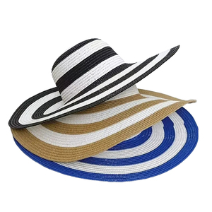 Quality <b>Hat</b> Women's Outdoor Travel <b>Straw</b> <b>Hat</b> Customized Spring <b>Summer</b> Salt Grass Material <b>Hat</b> Beach High Custom Logo - Product Image 1