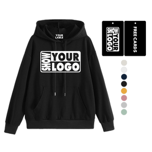 ชุดเซ็ตแทรคสูทผู้ชายผ้าฝ้ายเฟรนช์เทอร์รี่ 100% กางเกงขายาวทรงบาน เสื้อฮู้ด สไตล์สตรีทแวร์ ลวดลายปักเทคนิคพิเศษ ล้างสีแบบแอซิด ลายเรียบ - Product Image 2