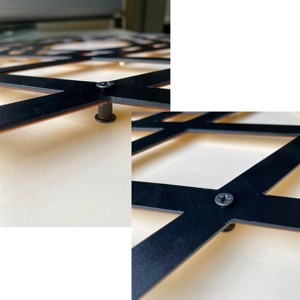 Arte de Pared de Metal Negro con Forma de Caballo, Escultura de Hierro Hecha a Mano, Decoración Elegante para Colgar en la Pared de la Sala de Estar, Dormitorio u Oficina - Product Image 2