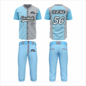 Custom <b>Baseball</b> Jersey <b>Sets</b> Front Logo Short Sleeve Quick Dry Breathable Anti-Bacterial Anti-UV 100% Polyester Softball - Product Image 4
