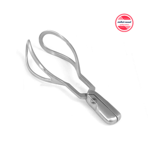 Forceps obstétriques professionnels 28cm Forceps de gynécologie obstétriques acier inoxydable gynécologie de naissance - Product Image 1