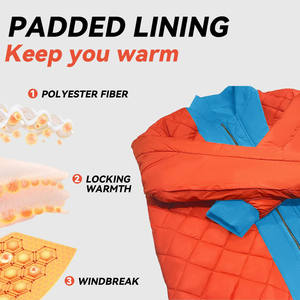 Parches de chenilla hechos a medida Logo Youth Letterman Bomber Vintage Varsity Jacket para hombre Logo bordado Color a juego - Product Image 3