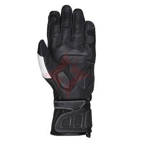Gants de moto Protection en fibre de carbone coupe-vent en cuir pour doigts complets Sports de course Protection UV imperméable au toucher personnalisé - Product Image 5