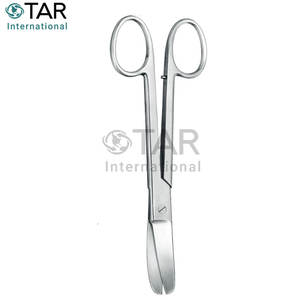 Tijeras Curvas para Vendajes LORENZ de 23 cm, Instrumento Médico Premium para Primeros Auxilios, Cirugía, Enfermería y Uso de Emergencia - Product Image 6