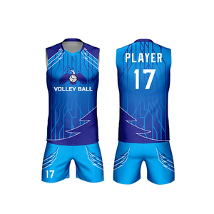 Uniformes de voleibol sin mangas de alta calidad con logotipo de sublimación personalizado de diseño sublimado disponible - Product Image 4