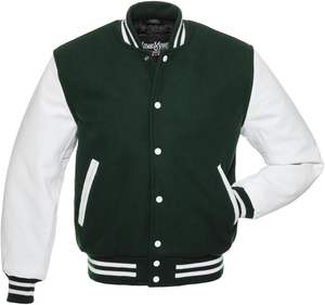 Dernier style Veste de baseball universitaire pour homme Vestes Letterman en coton mélangé Veste à taux chaud Qualité supérieure coupe parfaite - Product Image 4