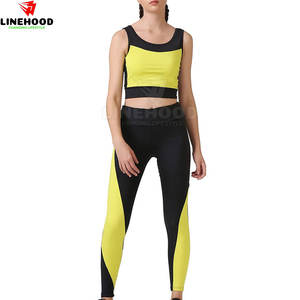 Ensemble de yoga pour femmes fabriqué par le fabricant Matériau durable avec motif solide Offre Spéciale à bas prix - Product Image 1