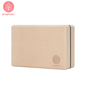 Corcho Natural Bio basado Yoga Brick para Yoga Mukasa Body-Building Fitness Pilates - Product Image 1