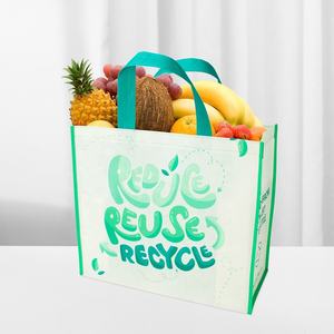 Bolsas de Compra Reutilizables Ecológicas de Tela No Tejida, Solución de Compra Reutilizable para Tiendas y Exhibiciones - Product Image 3