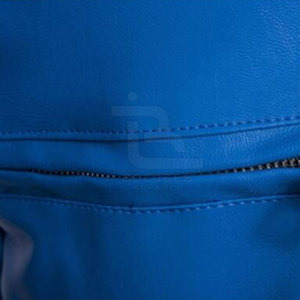 La chaqueta de cuero informal impermeable para hombre más vendida, diseños OEM duraderos con cuello levantado y logotipo frontal de etiqueta privada - Product Image 5