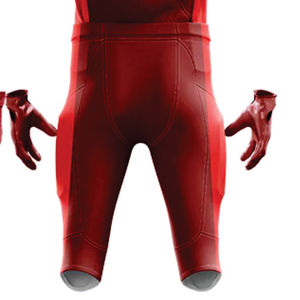 Personalizado 100% poliéster sublimado uniforme de fútbol americano para los hombres transpirable rojo y blanco Tackle Twill equipo Jersey corto - Product Image 6