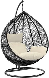 Outdoor Rattan <b>Swing</b> <b>Chair</b> Weatherproof Design for Garden and Patio Use - Product Image 6