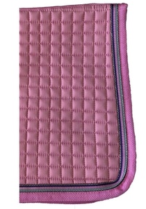 เบาะรองนั่งลายควิลท์สีชมพูทนทานปรับแต่งขนาดสีได้ทำจากวัสดุที่เป็นมิตรกับสิ่งแวดล้อมสำหรับขี่ม้าแข่งม้า - Product Image 6