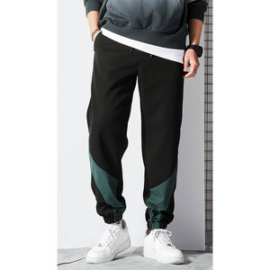 Pantalons de survêtement et pantalons décontractés pour hommes de haute qualité sur mesure Patchwork Style délavé prix de gros pas cher - Product Image 1