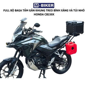 Porte-bagages en acier inoxydable CB150X avec support de réservoir de carburant, capacité de charge de 50 kg pour motos de rue, rénovation/amélioration - Product Image 5