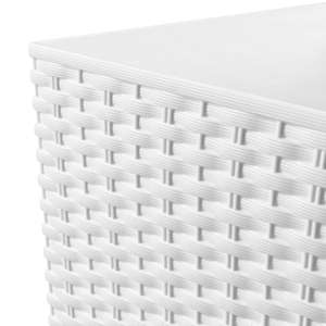 Pentola Rato da 26,6 litri con inserto 26,5 x 26,5 x 50 cm in bianco - Product Image 6