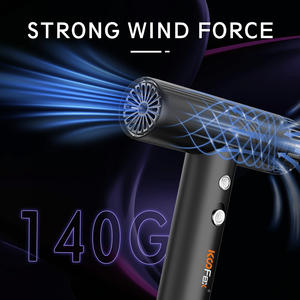 KooFex KF-8400 Tiny <strong>Hair</strong> <strong>Dryer</strong> All Metal Body Brushless Motor 4 Magnetic Attachments 110000rpm High Speed Mini BLDC <strong>Hair</strong> <strong>Dryer</strong> - Product Image 4