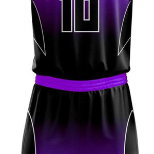 Uniforme de Baloncesto Personalizado Más Vendido, 100% Poliéster, Sin Mangas, Ropa Deportiva para Hombre, con Pantalones Cortos de Malla, Ropa de Baloncesto para Adultos - Product Image 4