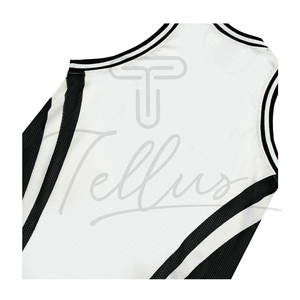 Nouveau design personnalisé, maillot de basket-ball imprimé à manches courtes, best-seller, sur mesure, haute qualité, respirant, 100% polyester, pour hommes - Product Image 3