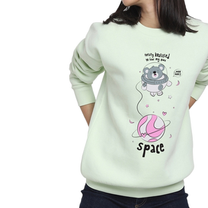 เสื้อสเวตเตอร์แขนยาวแบบสวมหัวทรงโอเวอร์ไซส์สำหรับผู้หญิงชุดฤดูใบไม้ร่วง - Product Image 1