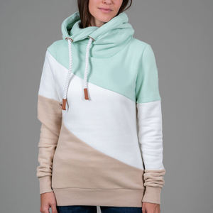 Sudadera con Capucha Extra Grande de Alta Calidad, 100% Algodón, Informal, para Mujer, con Logotipo Personalizado, Impresión Serigráfica, Sudadera Gruesa para Mujer - Product Image 2