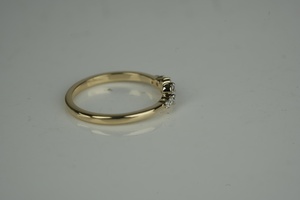 Anillo de moissanita de diamante cultivado en laboratorio Premium corte redondo VS1 claridad IGI SGL certificado Oro rosa oro plata vendedor al por mayor a granel - Product Image 6