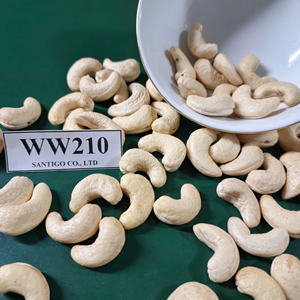Emballage OEM, ODM Noix de cajou Kaju WW210 Noix sèches Noix et amandes SANTIGO exportés vers le Moyen-Orient, l'UE - Product Image 1