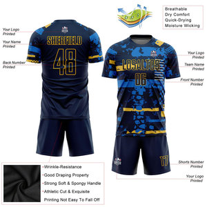 Vente en gros de maillots de football RONALDO classiques rétro de qualité supérieure, respirants, à séchage rapide, personnalisables, tendance, vintage France - Product Image 5