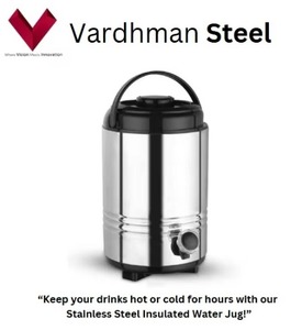 Incassable 6.5 LTR Pichet de camping Fiable Chaud/Froid/Isolé En Plastique Drinkware Bouton Presse Cap pour Café/Lait Qualité Seau - Product Image 4