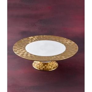Acar 431 Carmen Royal tondo oro supporto per torta 32 Cm