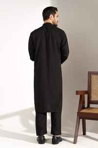 Nouveau dernier Design coton/polyester long toutes saisons ethnique élégant Shalwar Kameez ensembles pour adultes hommes mariage décontracté - Product Image 5