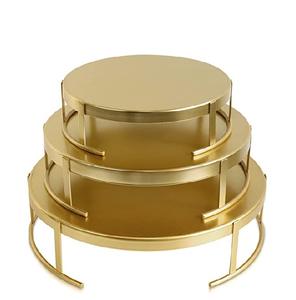 Soporte de servidor de pastel galvanizado, taza de acabado personalizada, servidor de pastel, Decoración de mesa para fiesta de cumpleaños, superventas - Product Image 4