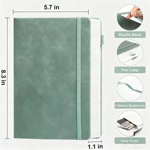 Carnet de notes A5 en cuir à couverture rigide personnalisé 2026 journaux en PU pour étudiants - Product Image 3