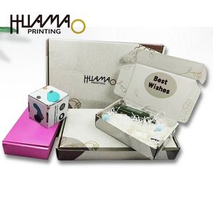 Cajas de Envío Minimalistas Huamao OEM, Ecológicas, de Cartón Corrugado Reciclado para Perfumes y Productos de Cuidado Corporal - Product Image 4