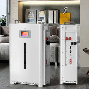 48V 51.2V Hybrid <b>Solar</b> <b>Generator</b> Grade 100Ah 15KWh BMS Lipo Battery Pack Home Energy Storage System Wall <b>Power</b> White My Store - Product Image 6