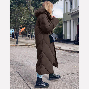 Vente en gros Veste parkas en duvet d'oie pour femmes, vestes parka style doudoune personnalisées, manteaux respirants du Pakistan - Product Image 5