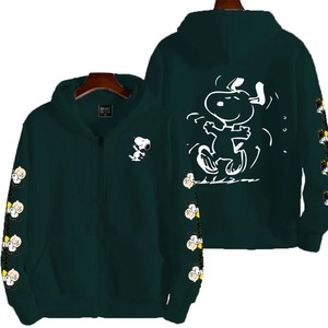 เสื้อฮู้ดมีซิปพิมพ์ลายการ์ตูนสำหรับผู้ชายและผู้หญิง ผ้าถัก ระบายอากาศ แห้งเร็ว สไตล์ลำลองแฟชั่นสตรีท สำหรับฤดูใบไม้ร่วง/ฤดูหนาว เหมาะสำหรับคู่รัก ใส่เล่นกีฬา ไซส์ใหญ่ - Product Image 1