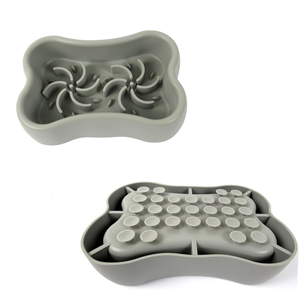 Mangeoire pour animaux de compagnie en forme d'os Plaque d'alimentation lente pour chiens - Product Image 5