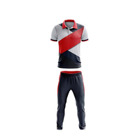 2025 nuevo último diseño 100% poliéster Cricket Jersey y pantalón Cricket uniforme precio barato Cricket uniforme