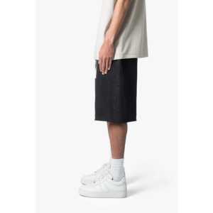 Pantalones de chándal ultra holgados-Negro lavado - Product Image 2