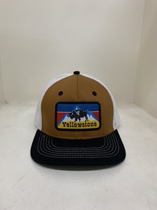 <b>Yellowstone</b> Trucker <b>Hats</b> Mesh Custom Woven Patch Logo Performance Men Trucker Richardson 112 Style Promotional Brand Name - Product Image 2