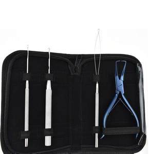 Kit de Pinzas para Extensiones de Cabello de Acero Inoxidable de Alta Calidad, Ligeras y Reutilizables, con Color Personalizado y Servicio OEM - Product Image 1